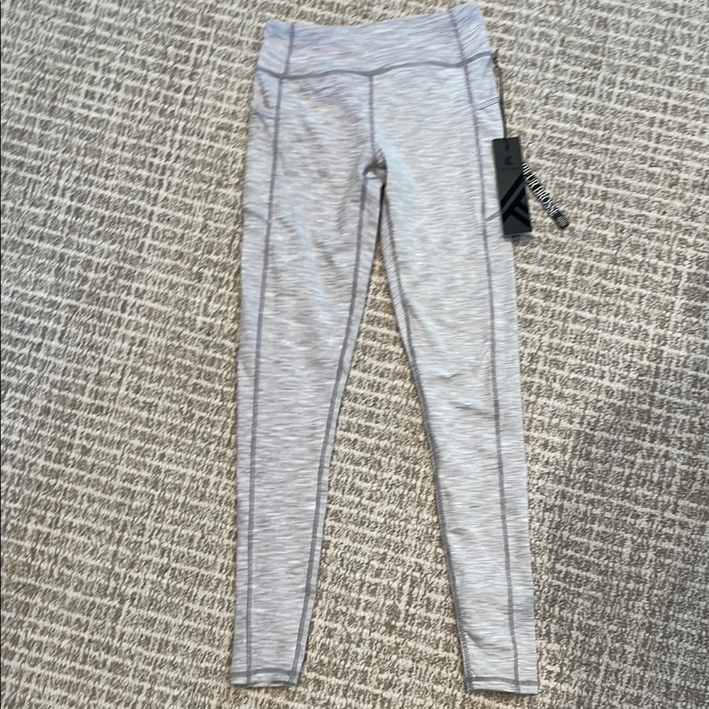 NWT KYODAN Women’s Gray Soft  Leggings Sz XS